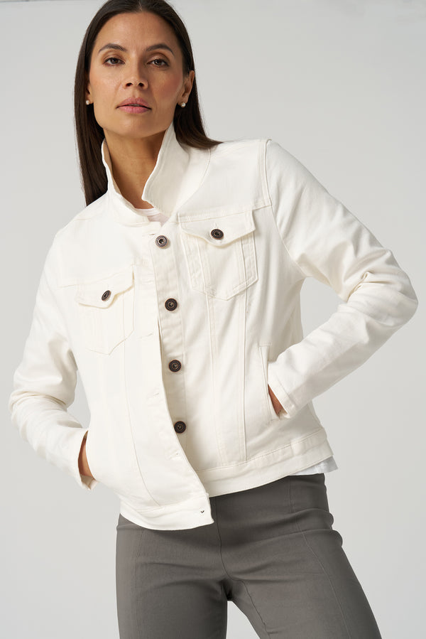 Classic Stretch Denim Jacket