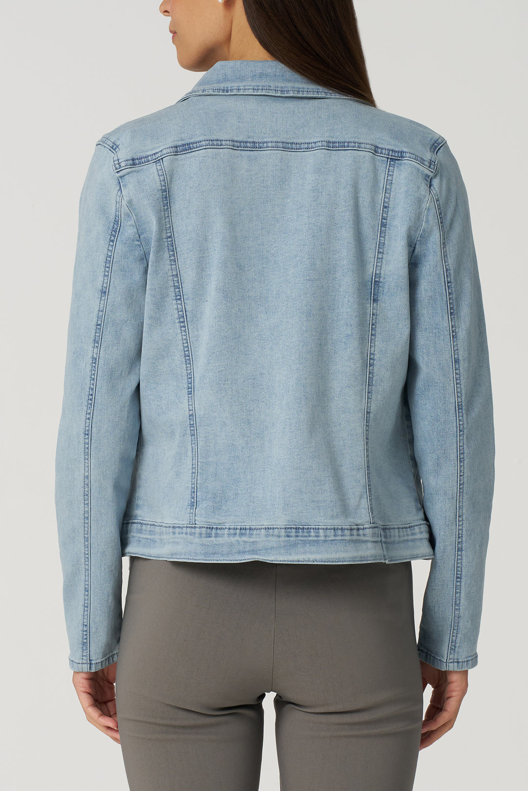 Classic Stretch Jean Jacket for Women | Franne Golde