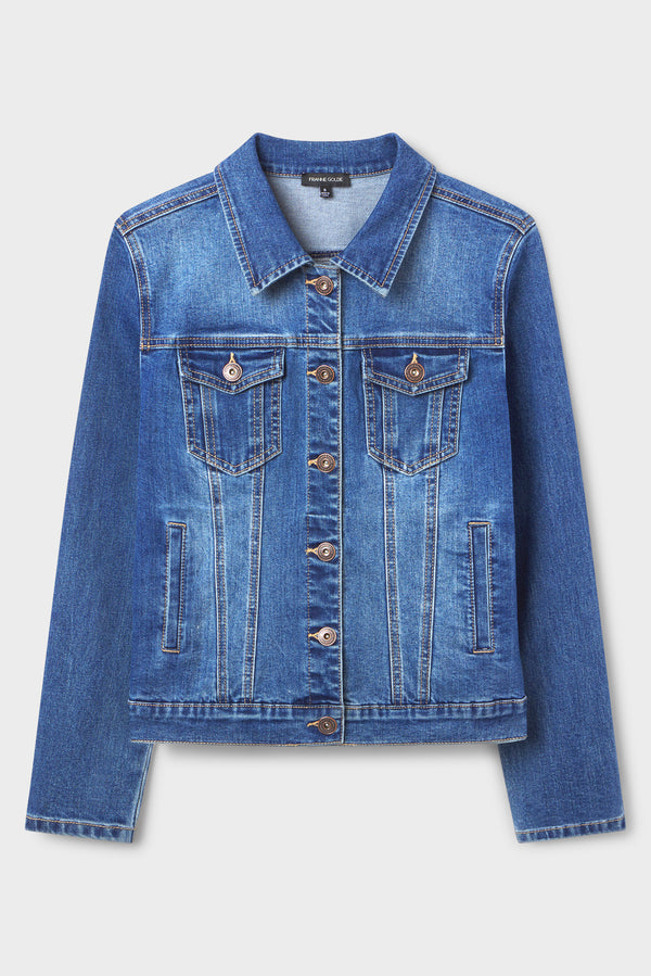 Classic Stretch Denim Jacket