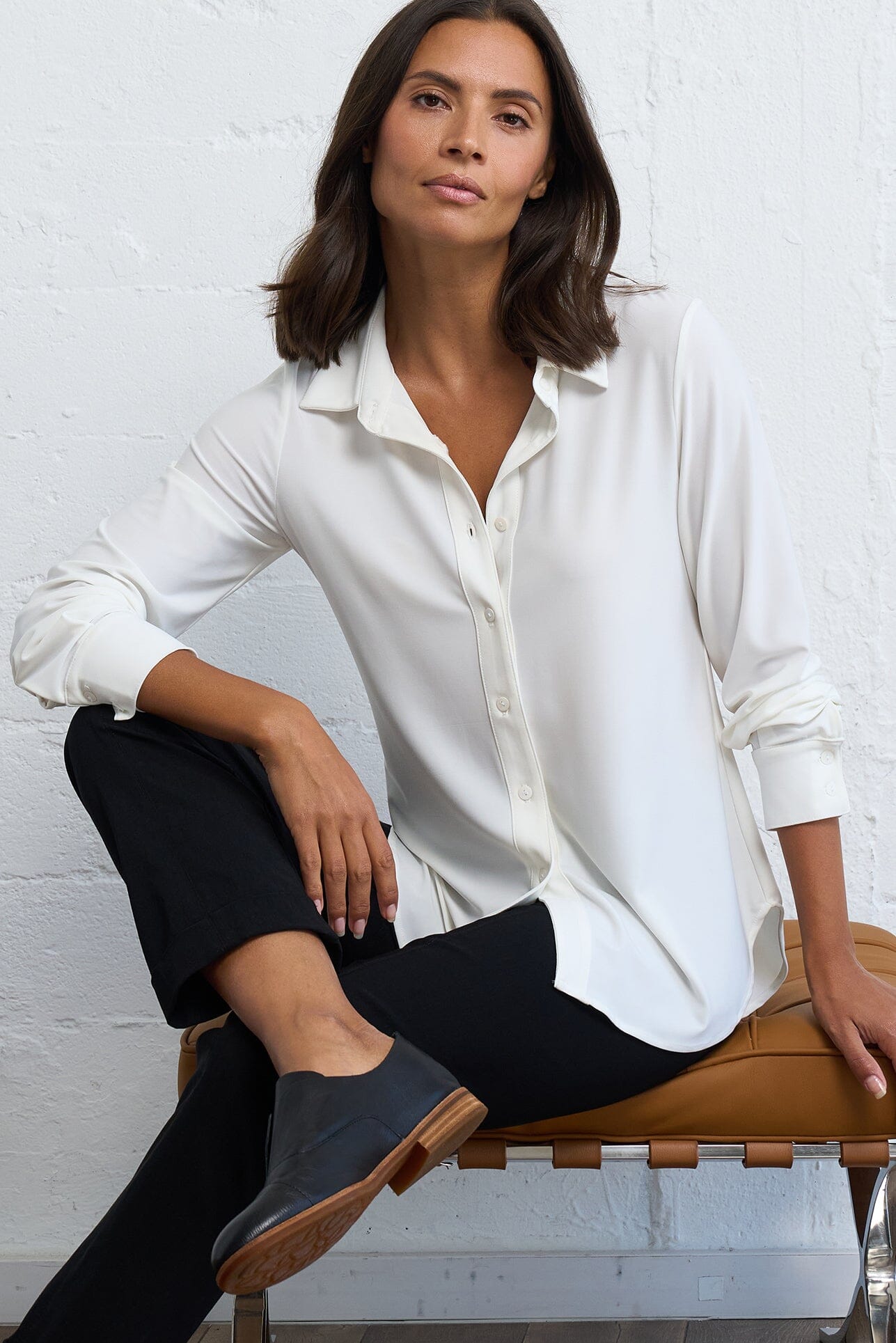 Women's Button Down Shirt | Katherine Buttondown | Franne Golde