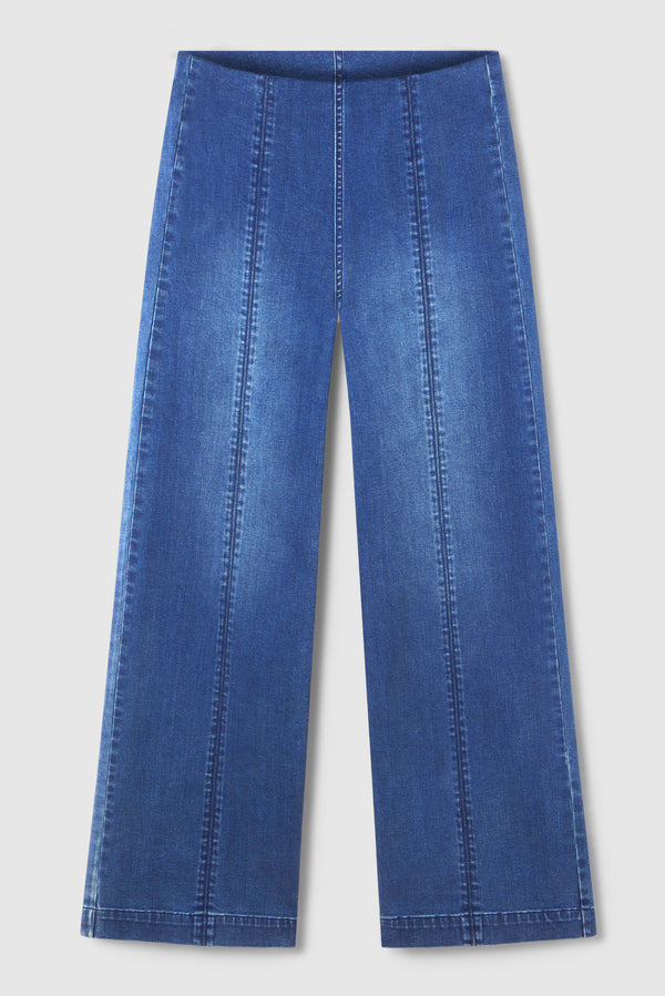 Wide Leg Stretch Jean