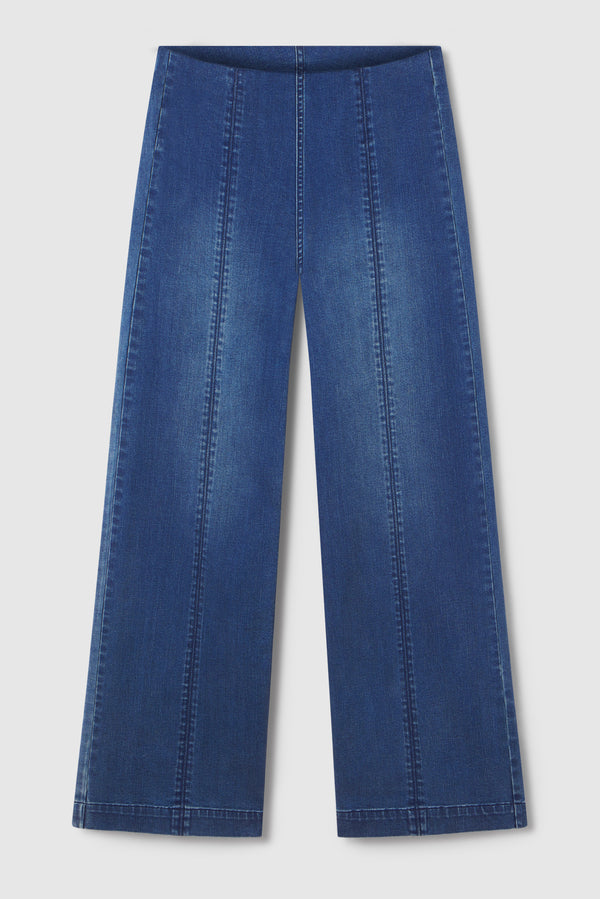 Wide Leg Stretch Jean