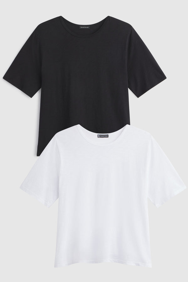 Slub Jersey Crew Tee 2-Pack