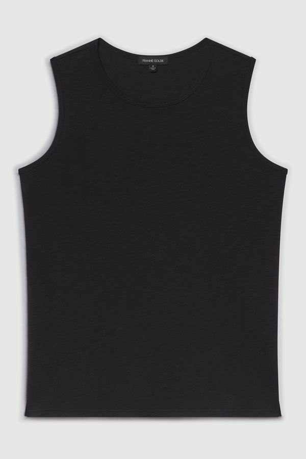 Slub Jersey Sleeveless Tee