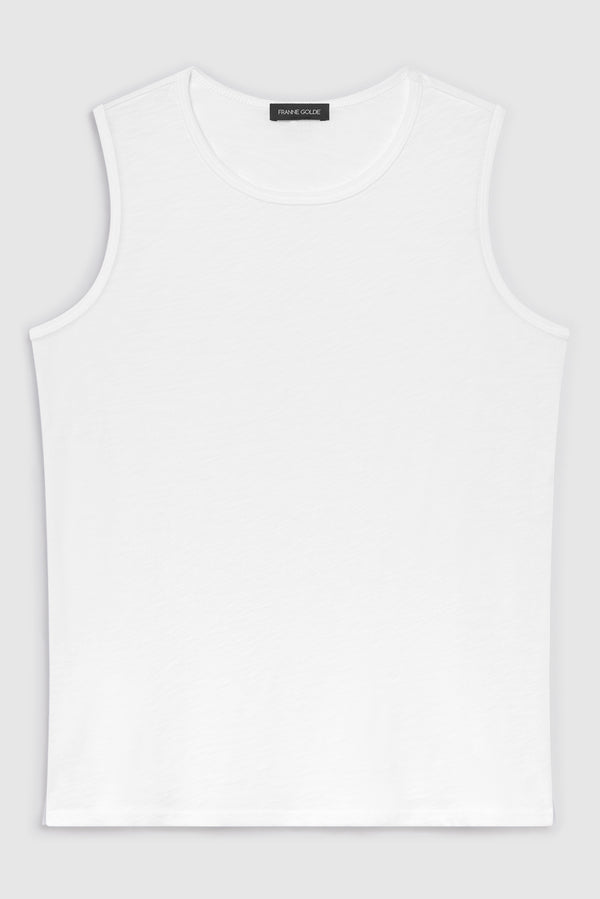 Slub Jersey Sleeveless Tee